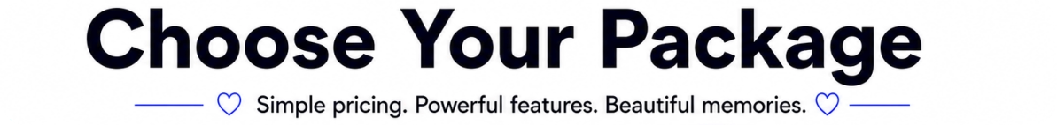 Simple pricing, unlimited guest participation, no app requiteed | Event-Pix 